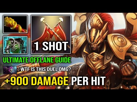 NEW 2023 Pro Offlane LC Guide +900 Damage Per Hit Instant 1 Shot Duel Victory Dota 2