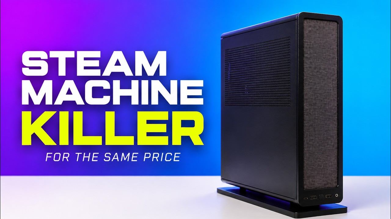 This tiny PC DESTROYS the Steam Machine (and doesn't use Windows!)