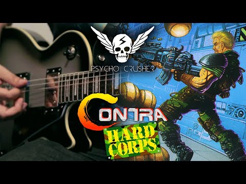 The Hard Corps (Contra Hard Corps) - Guitar / Metal Cover by Psycho Crusher