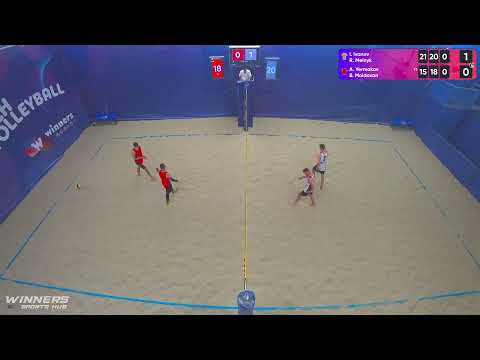 22:10 I. Ivanov / R. Melnyk - A. Yermakov / B. Moldovan 07.07.2022 | Winners Beach Volleyball