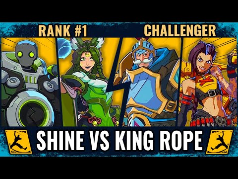 Shine vs King Rope – [Rank #1] Ahri Blitzcrank VS Braum Jinx [Challenger] | 2XKO