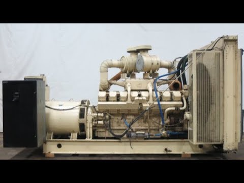 Kohler / Cummins 1000 kW diesel generator, KTA50-G1 engine, 2247 Hrs, Yr 1987 - CSDG # 2401