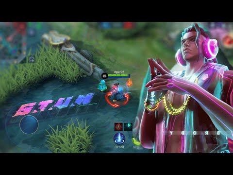 Brody S.T.U.N Skin || Brody Gameplay And Best Build|| MLBB.