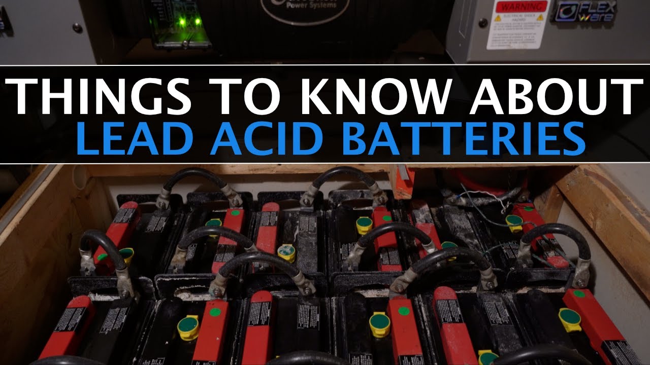 What are the dangers of lead batteries?