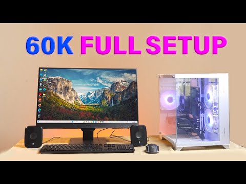 ₹60,000 Full PC Gaming Setup🥳