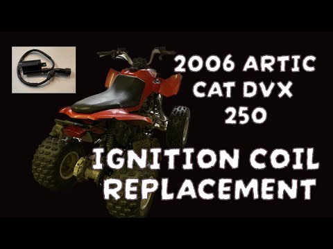 How to Replace 2006 Arctic Cat DVX 250 ATV Ignition Coil - FIXED