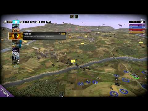 R.U.S.E 2vs2vs2vs2 Hards HD Gameplay