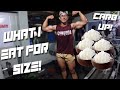 WHAT I EAT TO GAIN SIZE FAST! | SIZING UP DAY BY DAY | RAINY WORKOUT