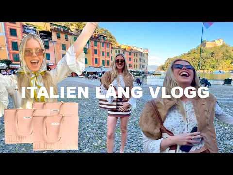 ITALIEN VLOGG - Jobb Photoshoot, SJUK shopping, min nya pojkvän