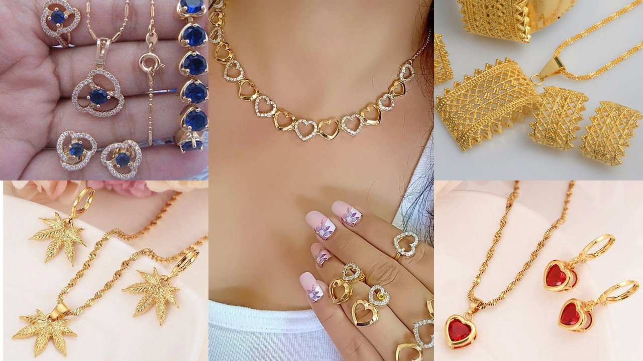 Dubai Gold Necklace Sets - Wallpaper Site