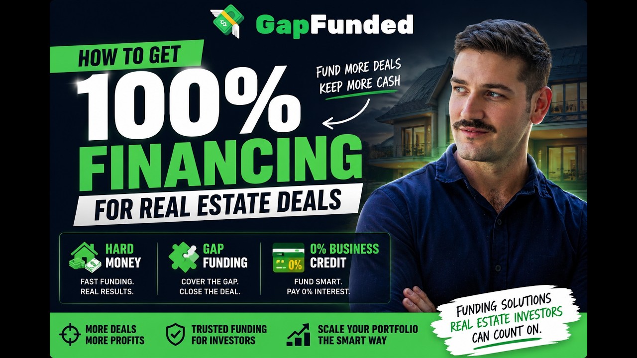 How to Get 100% Financing for Real Estate Deals