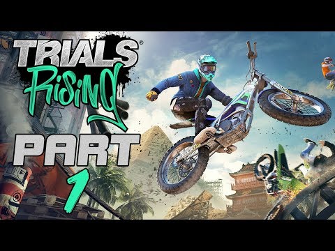 Trials Rising (FULL GAME) - Let's Play - Part 1 - "American Rookies" | DanQ8000