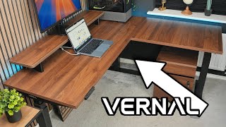 My Dream Desk Setup – Minimal, Modern, and Productive! Vernal Desk!