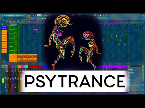 PSYTRANCE FL Studio Template, Project flp. (Progressive)