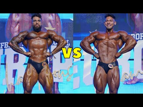 RAMON DINO VS JÚLIO GORILA EUROPA PRO - VEJA O CONFRONTO POSE POR POSE!!