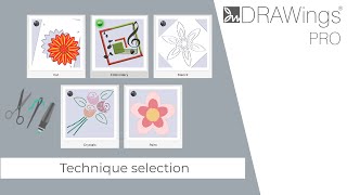 Understanding Technique Selection in DRAWings PRO