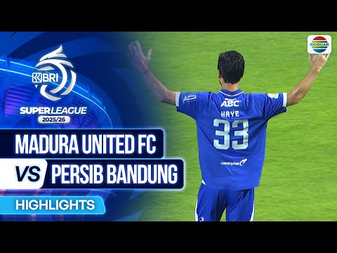 Madura United FC VS Persib Bandung - Highlights | BRI Super League 2025/26