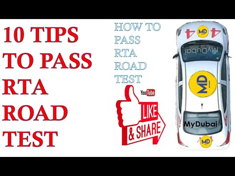 How to pass RTA road test |10 Tips to pass final road test