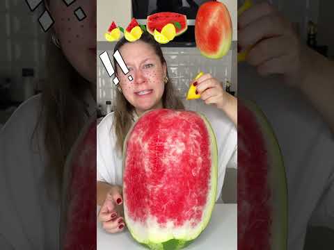 From Small to Giant Watermelon + Lemon 🍉 #shorts #funny #viral