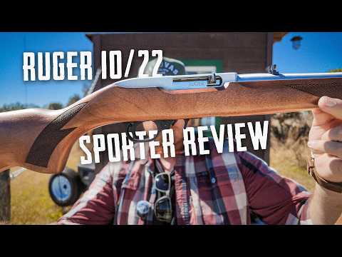 Ruger 10/22 Sporter Review \u0026 Range Test // A Great Survival Gun!