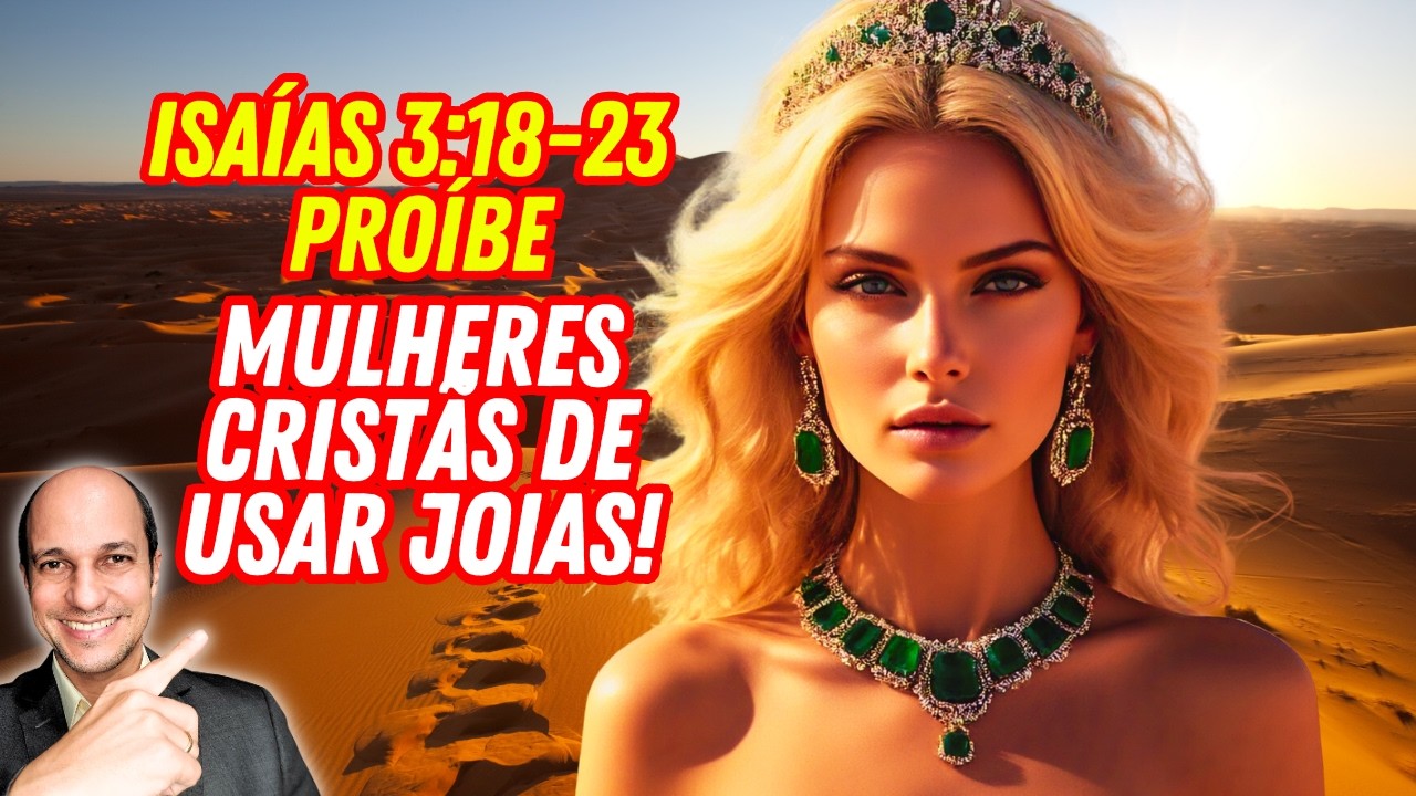 Isaías 3:18-23 realmente mostra que servos de Deus não podem usar joias iguais aos PAGÃOS?