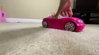 Barbie Glam Convertible and Doll Pack