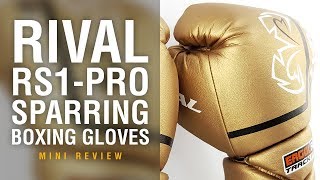 Rival RS1 Pro Sparring Boxing Gloves - Fight Gear Focus Mini Review