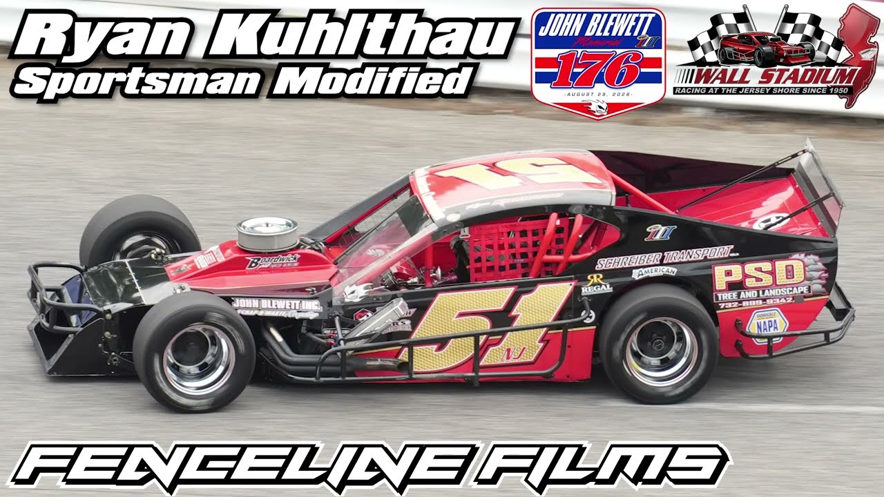 Ryan Kuhlthau Sportsman Modified Race at John Blewett III Memorial