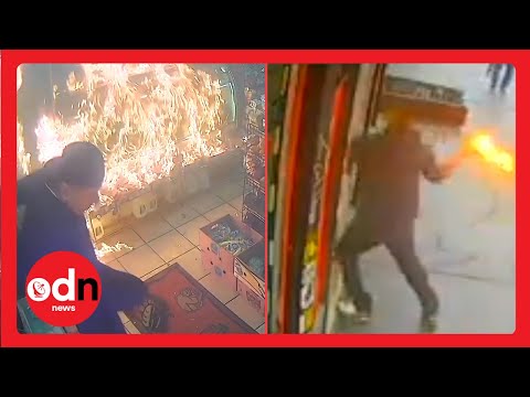 New York Deli DESTROYED in Fire Bomb Attack