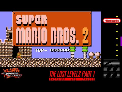 Aris Plays Super Mario Bros.: The Lost Levels NES (Part 1: Worlds 1-7)