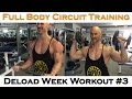 Full Body Circuit Training Workout - Deload Week Ep 3