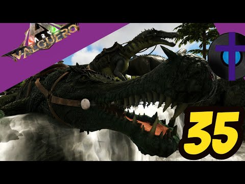 SARCO AND BARYONYX TAMING - Ark Survival Evolved - Valguero - Ep 35