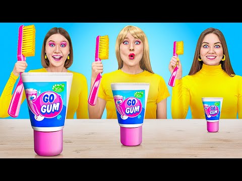 LE PLUS GRAND ET LE PLUS PETIT DÉFI ALIMENTAIRE || 1000 couches de bonbons par 123 GO ! FOOD