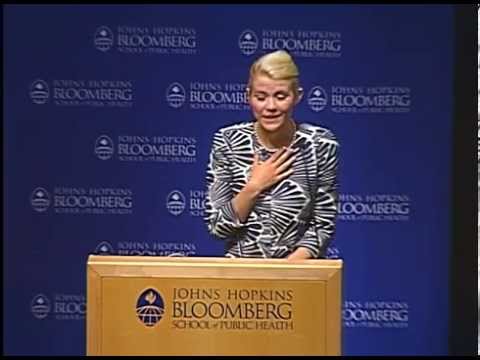Elizabeth Smart Visits Johns Hopkins