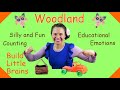 WOODLAND Kids Learning Videos With BitBit Pre K Preschool Toddler Educational English Videos