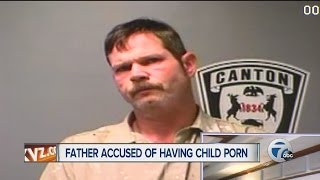Father accused of having child porn