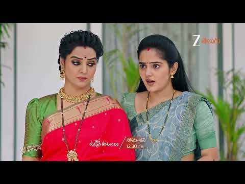 Ummadi Kutumbam Promo - 25 Dec 2025 - Monday to Saturday at 12:30 PM - Zee Telugu