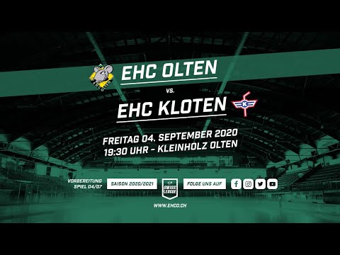 EHC Olten - EHC Kloten (Testspiel)