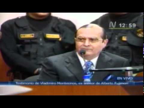 Vladimiro Montesinos declara en el juicio a Fujimori. Parte 12