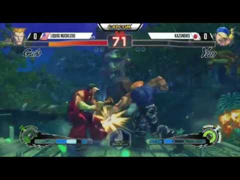 USF4 - Nuckledu [Guile] vs Kazunoko [Yun] - NCR2015