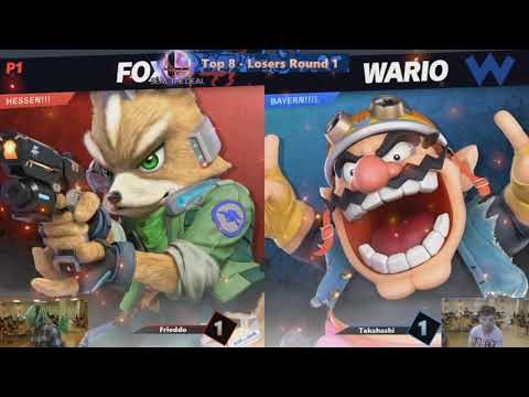 Seal The Deal - Civil War | Frieddo (Fox) vs. Takahashi (Wario) - Top 8  Losers Round 1