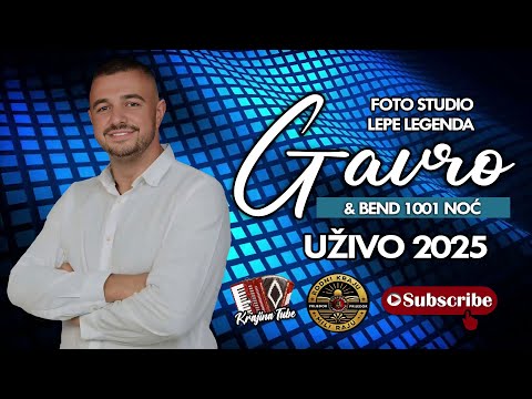 GAVRO i Bend 1001 noć - Volim,volim tebe istina je prava - KOLO (Uživo 2025)