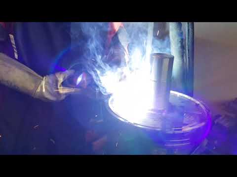 Edelstahl-Schweißen mit Fülldraht 316L - Beispiel aus unserem Betrieb