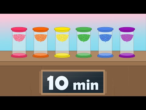 10 Minute Timer (Rainbow Sand)