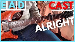 Cast - Alright Guitar Lesson | 3 chord BRITPOP song