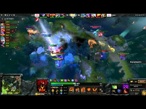 TI 5 - Day 3 - LGD vs CDEC - Game 1 teamfights / Highlights