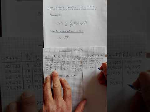 Statistica terza parte: lezione 2 (scarto quadratico medio)