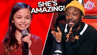 This 10 Year Old's Energy Made The Coaches Look Like FANS | The Voice