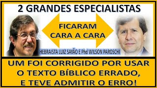 SAYÃO e o PAROSCHI da IASD ficaram cara a cara e um foi CORRIGIDO por usar o texto bíblico errado.