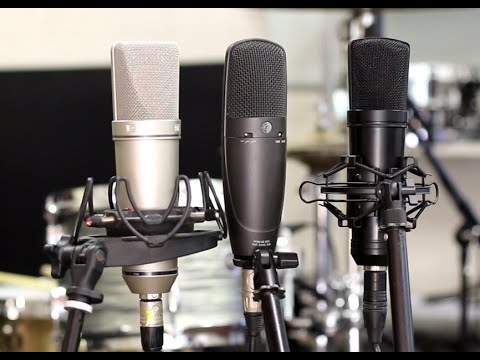 Drum Room Mic Comparison - Neumann U87ai | Shure Ksm32 | Mann M21